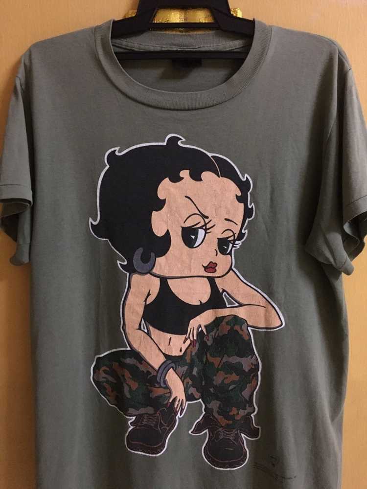 Cartoon Network × Vintage Vtg Betty Boop Body by Boop 90s T shirt rare ...