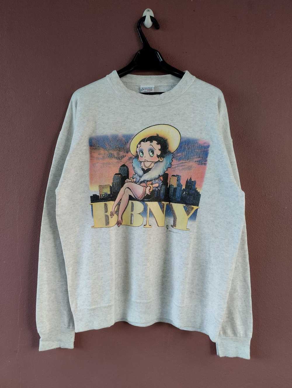 Cartoon Network × Made In Usa Betty Boop sweatshirt Vintage Betty Boop ...